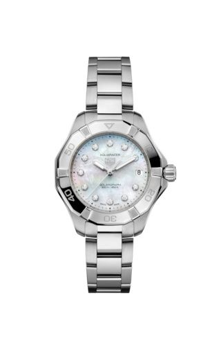 TAG Heuer Aquaracer Professional 200 Solargraph 34 Stainless Steel / MOP - Diamond
